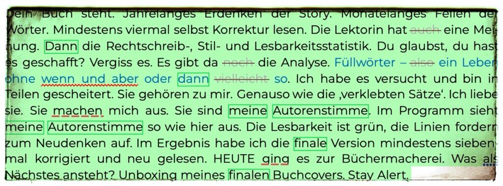 Beispiel Stilanalyse